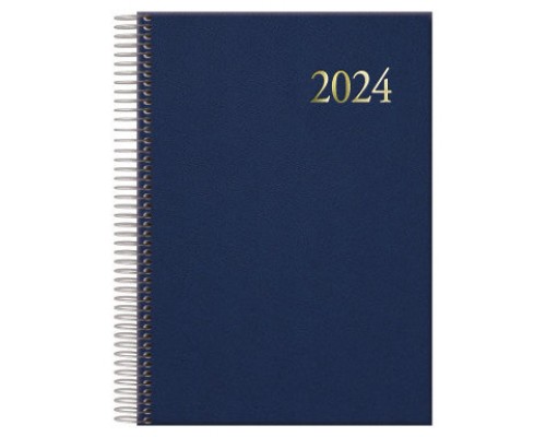 AGENDA 2026 SEGOVIA ESPIRAL DÍA PÁGINA 14 X 20 CM. COLOR AZUL DOHE 12733 - 26 (Espera 4 dias)